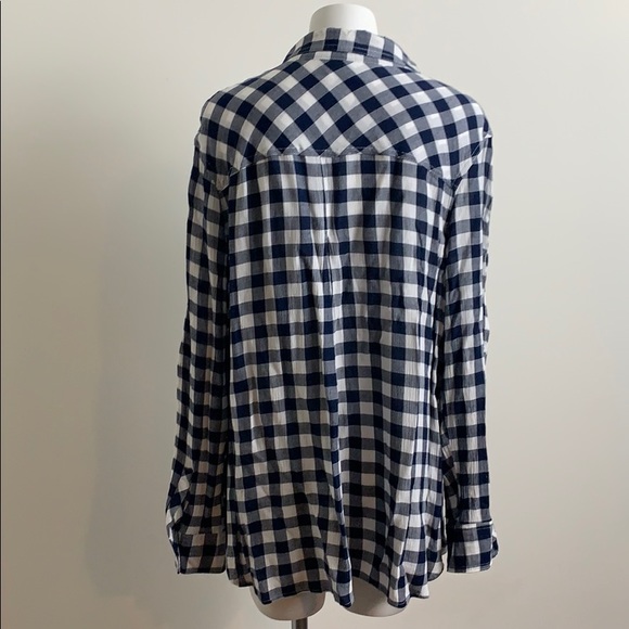 Reaction by Kenneth Cole buffalo plaid navy check - Picture 4 of 11